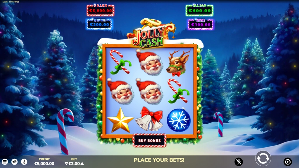 Jolly Cash Base Game Jolly Cash Base Game